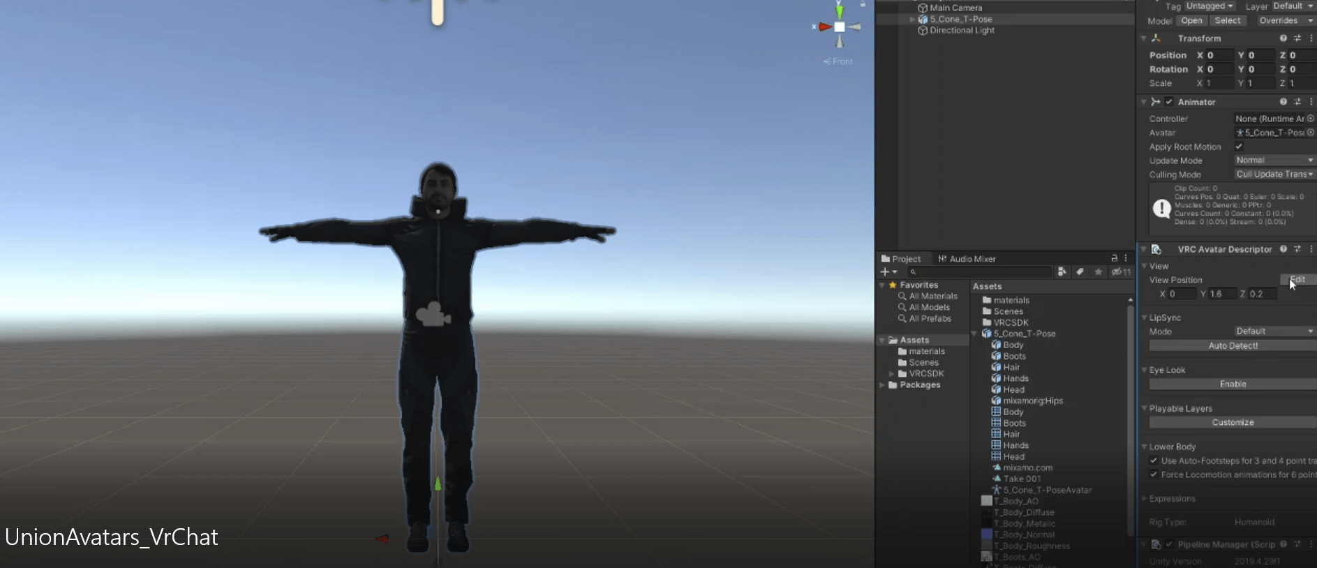 How to upload an Avatar to VRChat from Unity 12