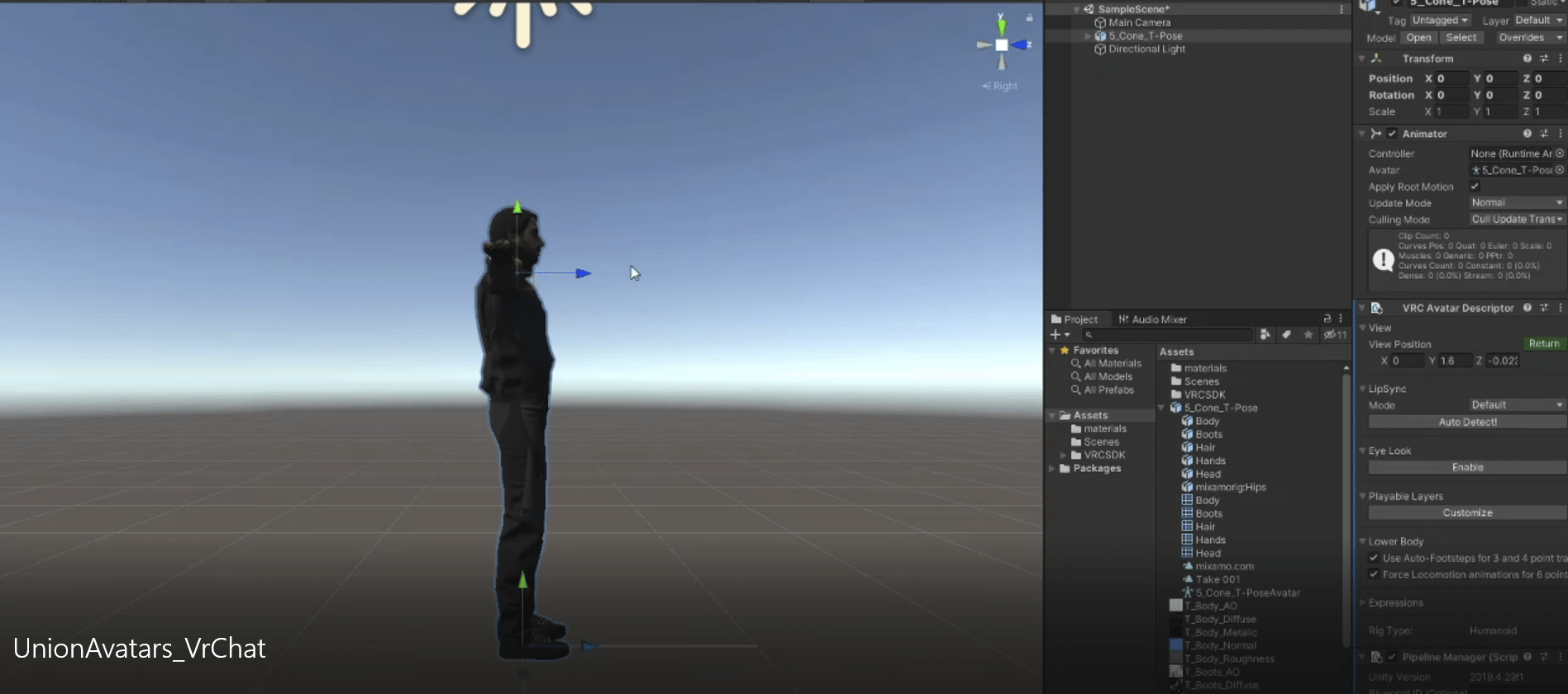 How to upload an Avatar to VRChat from Unity 13